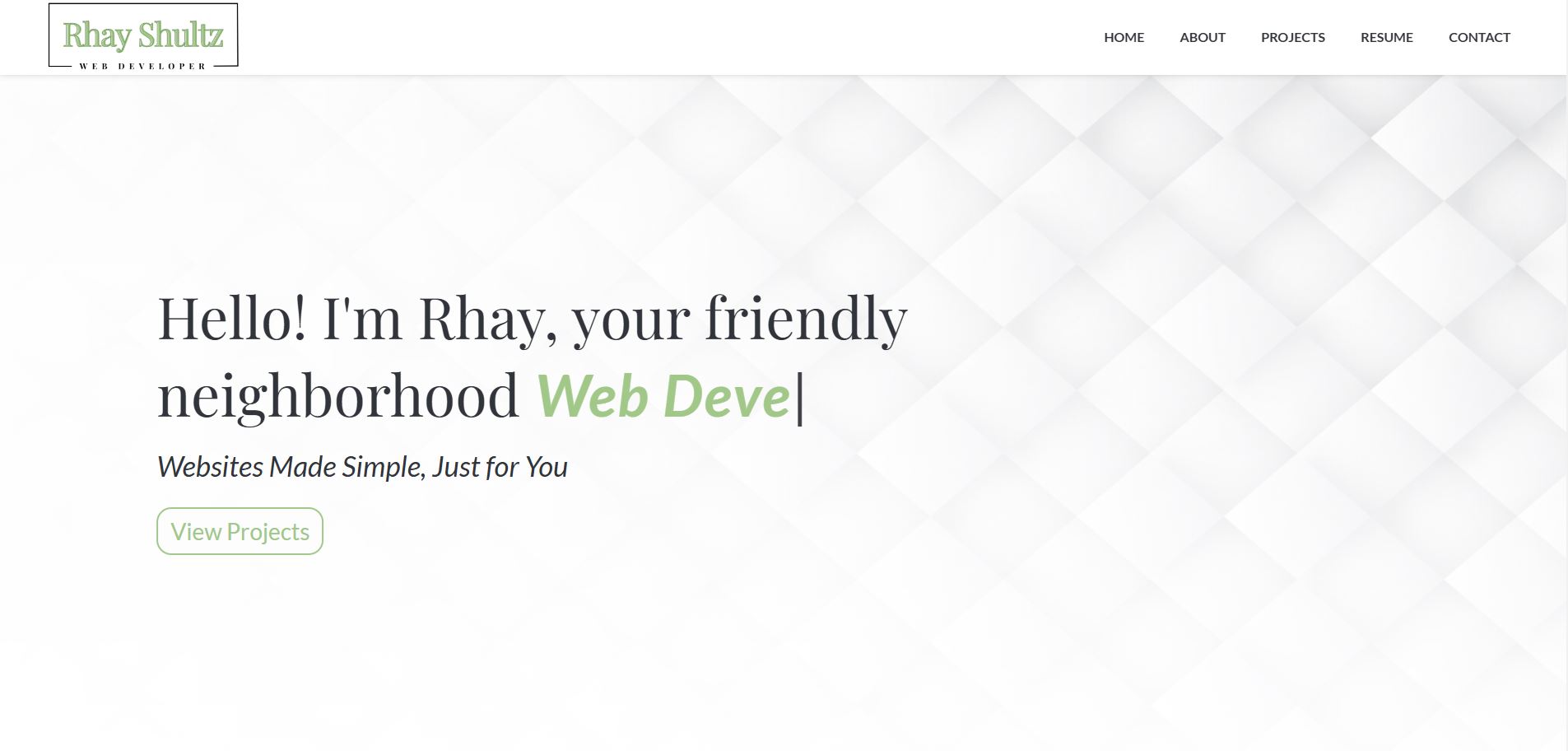 My Portfolio Project